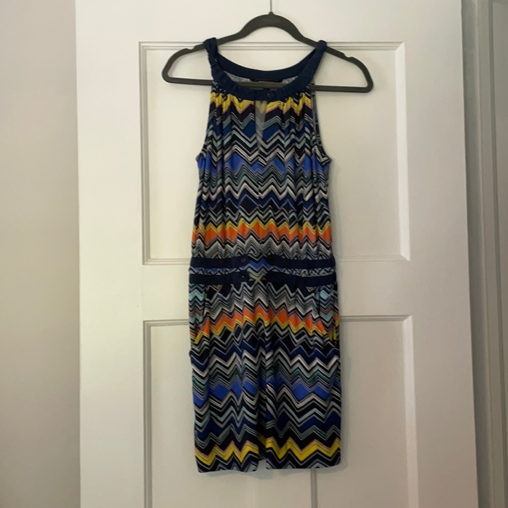 BCBG Chevron Mini Dress